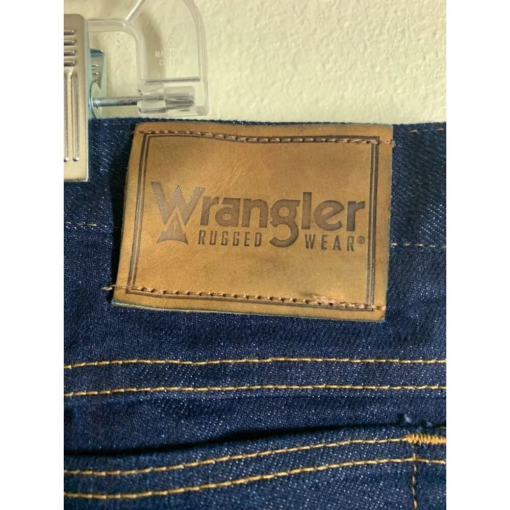 Wrangler Big & Tall Rugged Wear Denim Blue Jeans Mens Size 48x30 #1-AC1
